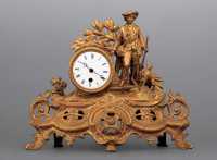 法国铜雕人物钟
